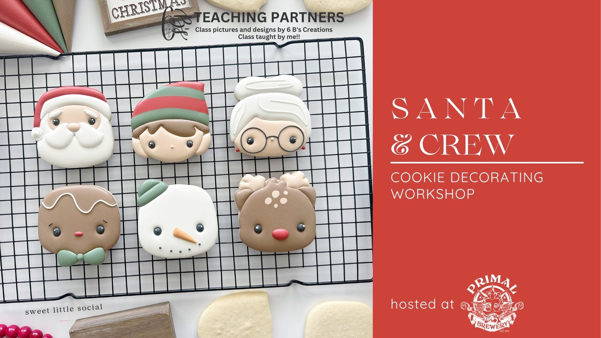 santa + crew cookie decorating workshop | huntersville